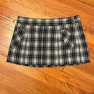 Guess Plaid Mini Skirt